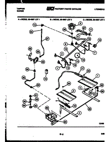06 - Burner, Manifold And Gas Control parts for Frigidaire Range 30-4687-23-03 from AppliancePartsPros.com