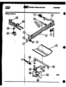 03 - Burner, Manifold And Gas Control parts for Frigidaire Range 32-1014-23-01 from AppliancePartsPros.com