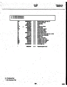 07 - Door Parts parts for Frigidaire Range 30-4932-23-01 from AppliancePartsPros.com