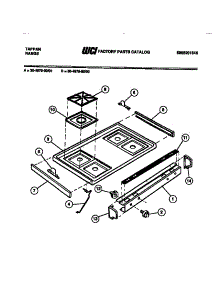 03 - Cooktop Parts parts for Frigidaire Range 30-4979-00-01 from AppliancePartsPros.com