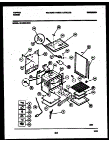 07 - Body Parts parts for Frigidaire Range 30-4980-08-05 from AppliancePartsPros.com