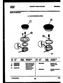 08 - Burner Parts parts for Frigidaire Range 30-4980-08-05 from AppliancePartsPros.com