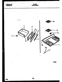 06 - Cooktop And Drawer Parts parts for Frigidaire Range 30-4962-00-01 from AppliancePartsPros.com
