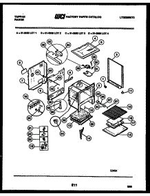 07 - Body Parts parts for Frigidaire Range 31-3858-00-03 from AppliancePartsPros.com