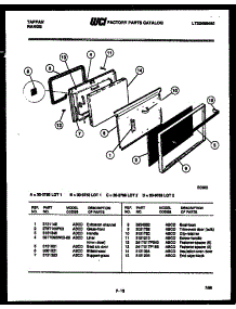 07 - Body Parts parts for Frigidaire Range 31-3968-23-03 from AppliancePartsPros.com
