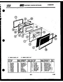 07 - Door Parts parts for Frigidaire Range 31-4967-66-01 from AppliancePartsPros.com