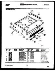 03 - Cooktop Parts parts for Frigidaire Range 31-4999-00-01 from AppliancePartsPros.com