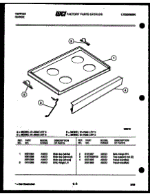 05 - Cooktop Parts parts for Frigidaire Range 31-7348-66-03 from AppliancePartsPros.com