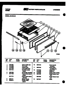 05 - Broiler Drawer Parts parts for Frigidaire Range 32-1014-00-01 from AppliancePartsPros.com