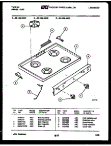 03 - Cooktop Parts parts for Frigidaire Range 32-1009-00-03 from AppliancePartsPros.com