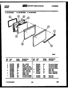 04 - Door Parts parts for Frigidaire Range 32-1027-00-01 from AppliancePartsPros.com