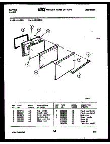 04 - Door Parts parts for Frigidaire Range 32-1019-00-01 from AppliancePartsPros.com