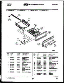 05 - Broiler Drawer Parts parts for Frigidaire Range 32-1048-00-01 from AppliancePartsPros.com