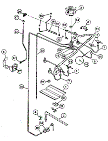 Burner Section parts for Tappan Range 32-1048 from AppliancePartsPros.com
