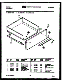 05 - Drawer Parts parts for Frigidaire Range 32-2757-00-05 from AppliancePartsPros.com