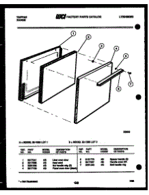 06 - Door Parts parts for Frigidaire Range 32-1038-23-02 from AppliancePartsPros.com