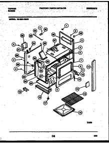 06 - Body Parts parts for Frigidaire Range 36-3061-23-02 from AppliancePartsPros.com