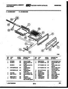 07 - Broiler Drawer Parts parts for Frigidaire Range 36-6262-00-07 from AppliancePartsPros.com
