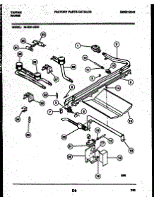 04 - Burner, Manifold And Gas Control parts for Frigidaire Range 36-3061-00-01 from AppliancePartsPros.com