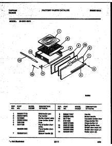 06 - Broiler Drawer Parts parts for Frigidaire Range 36-3061-00-01 from AppliancePartsPros.com