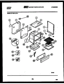05 - Body Parts parts for Frigidaire Range 37-1007-23-05 from AppliancePartsPros.com