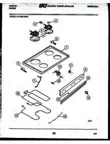 04 - Cooktop And Broiler Parts parts for Frigidaire Range 37-1039-00-03 from AppliancePartsPros.com