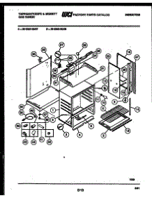 09 - Body Parts parts for Frigidaire Range 36-6262-00-08 from AppliancePartsPros.com