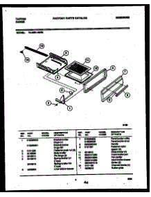 04 - Broiler Drawer Parts parts for Frigidaire Range 72-3651-23-05 from AppliancePartsPros.com