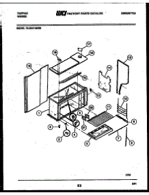 10 - Upper Body Parts parts for Frigidaire Range 72-2547-00-09 from AppliancePartsPros.com