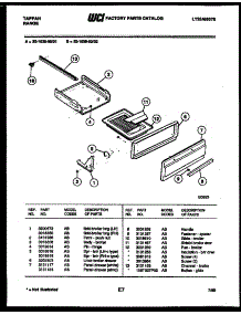 04 - Broiler Drawer Parts parts for Frigidaire Range 32-1039-23-01 from AppliancePartsPros.com