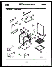 07 - Body Parts parts for Frigidaire Range 32-1039-23-01 from AppliancePartsPros.com