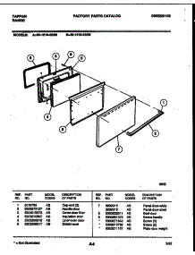 04 - Door Parts parts for Frigidaire Range 32-1019-23-09 from AppliancePartsPros.com