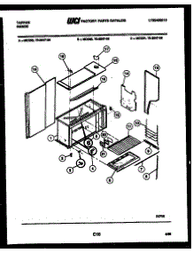 10 - Upper Body Parts parts for Frigidaire Range 72-2547-00-04 from AppliancePartsPros.com