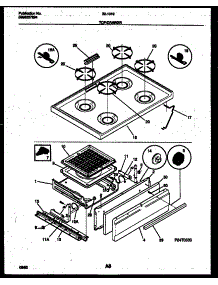 05 - Cooktop And Broiler Drawer Parts parts for Frigidaire Range 32-1019-00-11 from AppliancePartsPros.com