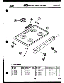 03 - Cooktop Parts parts for Frigidaire Range 32-2207-66-01 from AppliancePartsPros.com