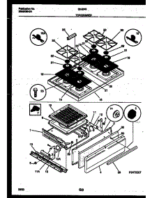 05 - Cooktop And Broiler Drawer Parts parts for Frigidaire Range 32-2642-23-02 from AppliancePartsPros.com