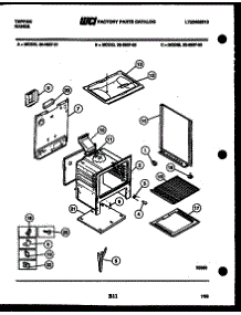 04 - Body Parts parts for Frigidaire Range 32-2637-23-03 from AppliancePartsPros.com