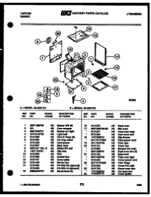 05 - Body Parts parts for Frigidaire Range 32-2537-00-02 from AppliancePartsPros.com