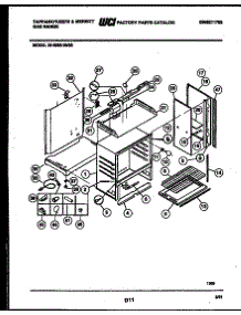 09 - Body Parts parts for Frigidaire Range 36-6262-00-09 from AppliancePartsPros.com