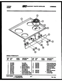 04 - Cooktop Parts parts for Frigidaire Range 37-1028-00-01 from AppliancePartsPros.com