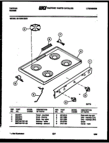 03 - Cooktop Parts parts for Frigidaire Range 32-1029-00-01 from AppliancePartsPros.com