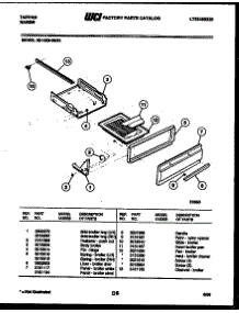 04 - Broiler Drawer Parts parts for Frigidaire Range 32-1029-00-01 from AppliancePartsPros.com