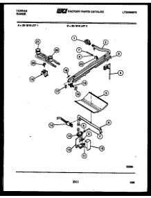 04 - Burner, Manifold And Gas Control parts for Frigidaire Range 32-1018-00-01 from AppliancePartsPros.com