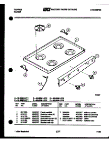 03 - Cooktop Parts parts for Frigidaire Range 30-6238-00-02 from AppliancePartsPros.com