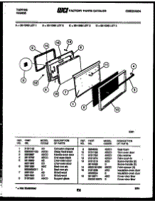 04 - Door Parts parts for Frigidaire Range 32-1048-23-02 from AppliancePartsPros.com