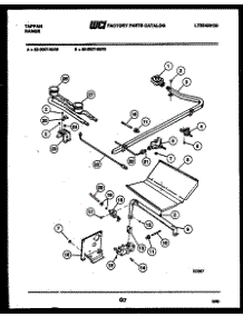 06 - Burner, Manifold And Gas Control parts for Frigidaire Range 32-0007-00-02 from AppliancePartsPros.com