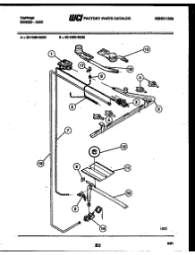 06 - Burner, Manifold And Gas Control parts for Frigidaire Range 32-1009-23-05 from AppliancePartsPros.com