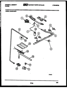 06 - Burner, Manifold And Gas Control parts for Frigidaire Range 30-6539-00-01 from AppliancePartsPros.com