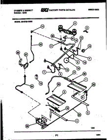 04 - Burner, Manifold And Gas Control parts for Frigidaire Range 30-6759-00-03 from AppliancePartsPros.com