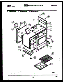 05 - Body Parts parts for Frigidaire Range 30CPMCWBN2 from AppliancePartsPros.com